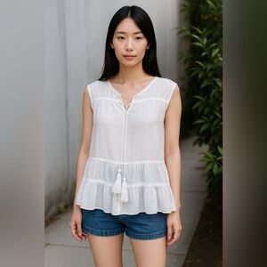 Tommy Hilfiger White Blouse 🤍🤍🤍